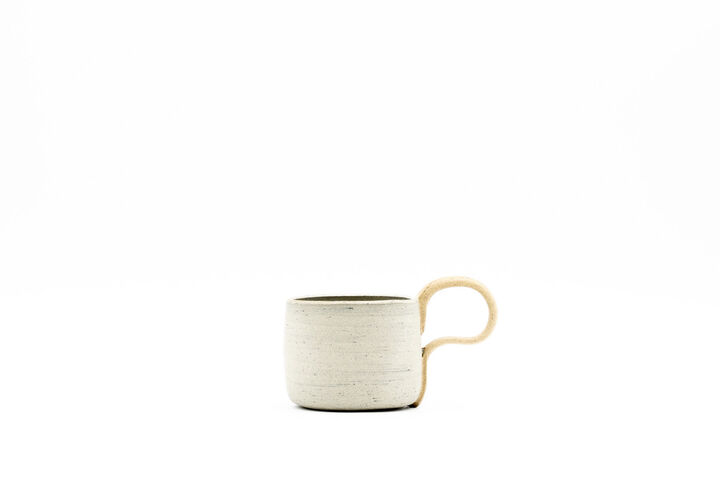 Coffee Cup - Pale Grey-Blue