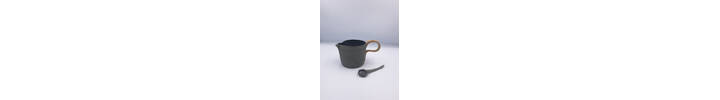 Gravy Boat Set with Spoon Dark Grey-Blue