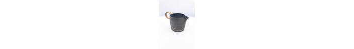 Limited Edition 1 litre Hand-thrown Ceramic Stoneware Decorative Gravy Jug in Dark Grey Blue