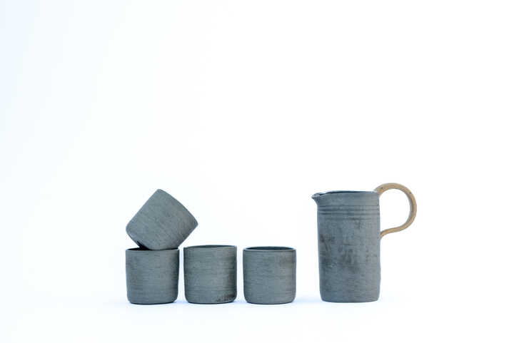 Handmade Ceramic Pitcher Set