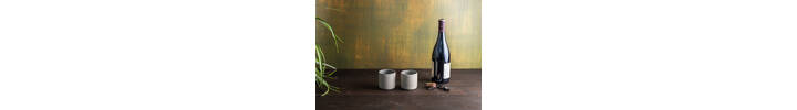 Wine Beakers Pale Blue-Grey