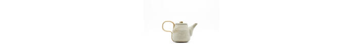 Small Teapot - Pale Blue- Grey