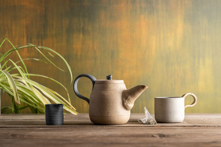 Small Teapot - Beige